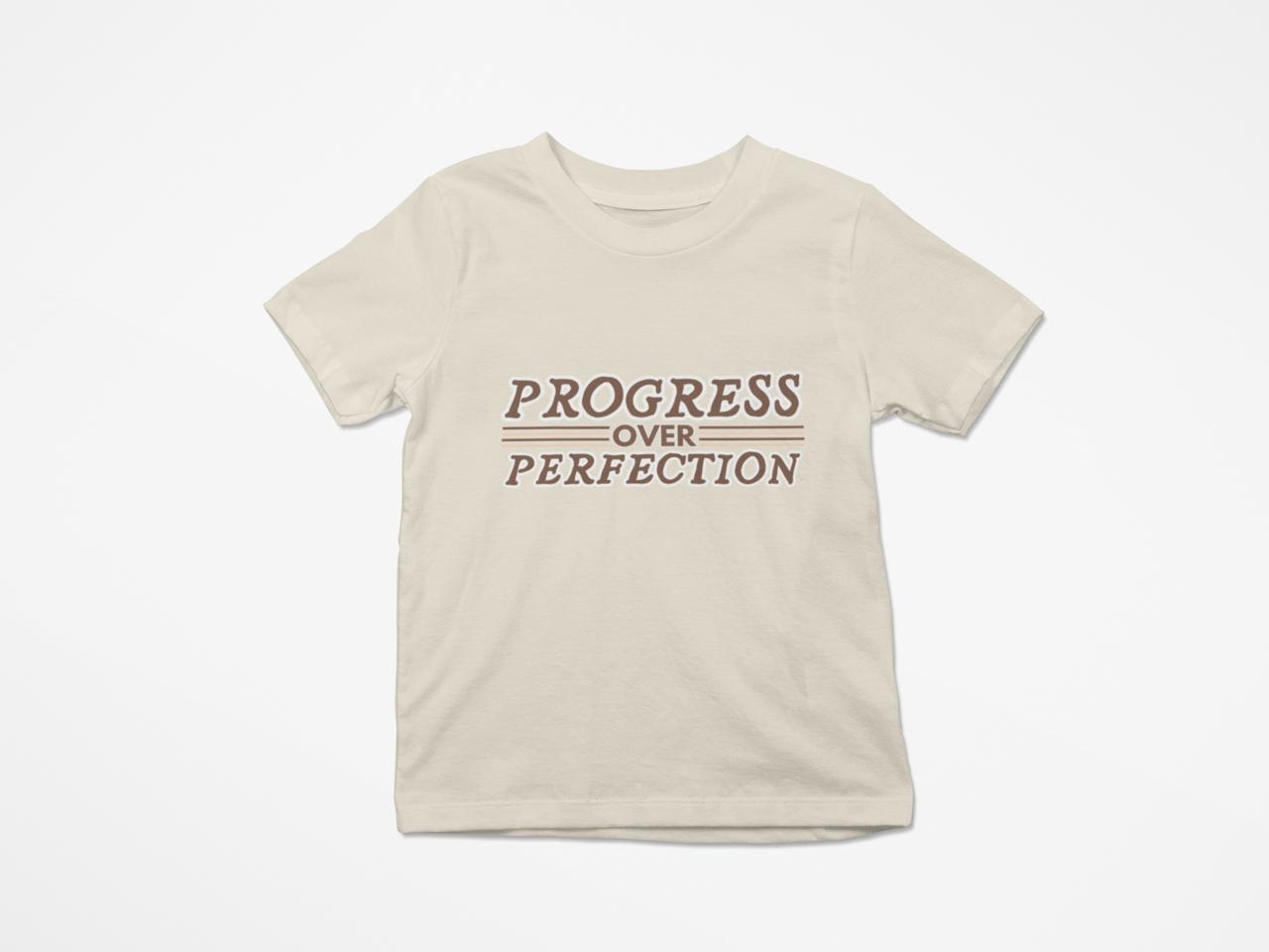 Youth Shirt - Progress Over Perfection