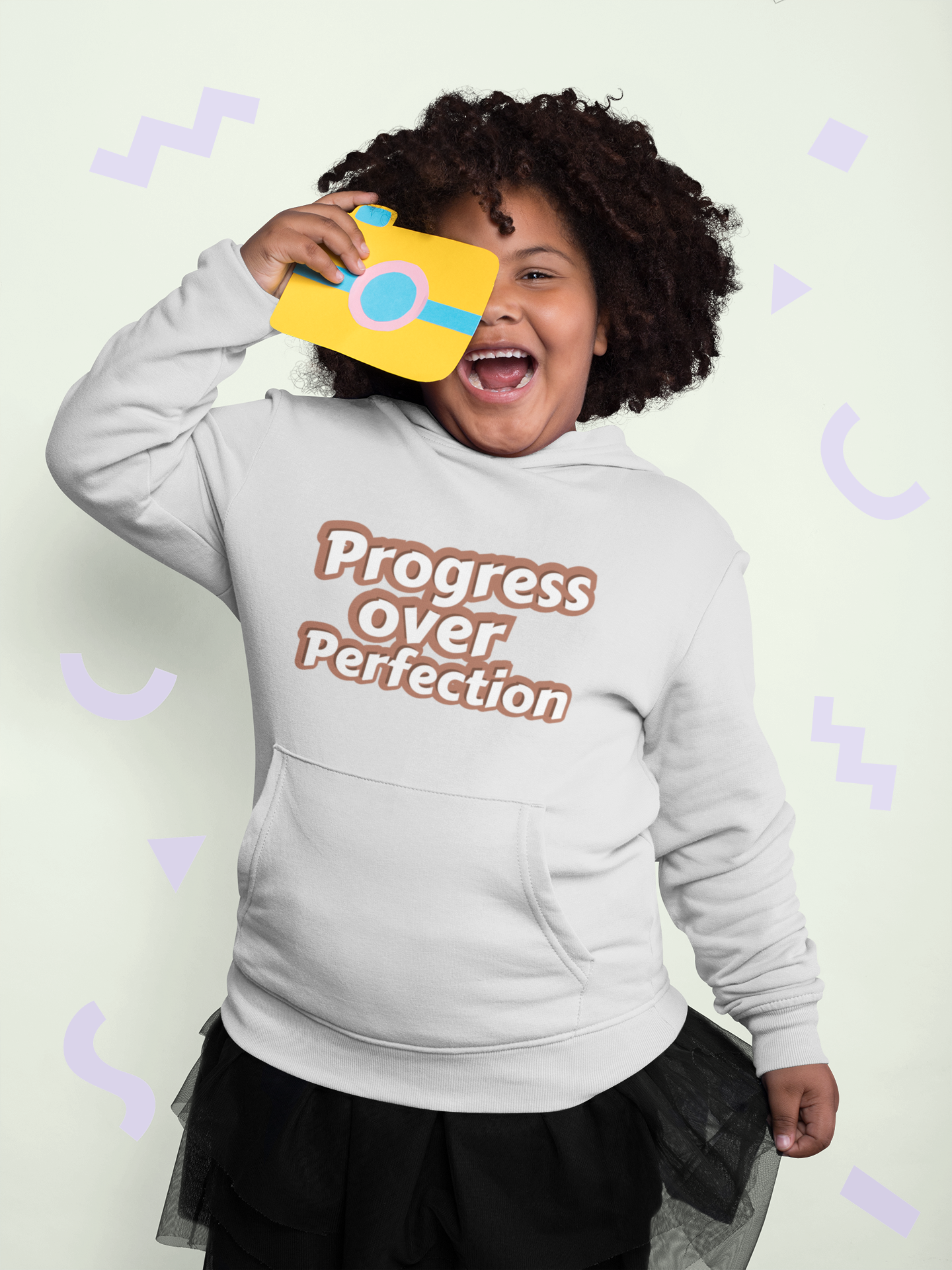 Toddler Hoodie - Progress Over Perfection 2.0