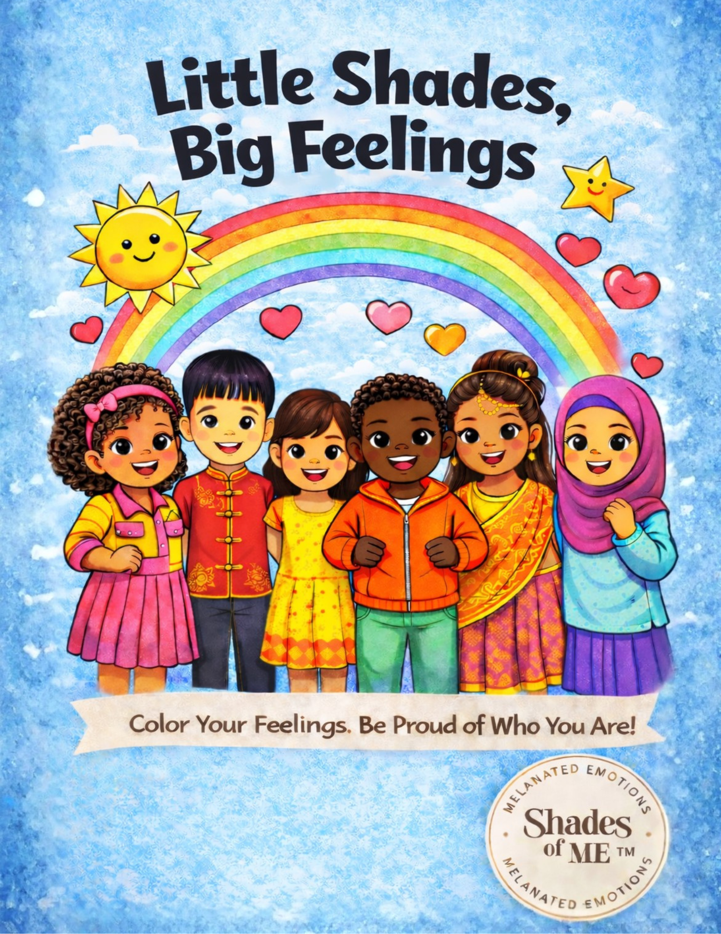 Little Shades, Big Feelings Coloring Book