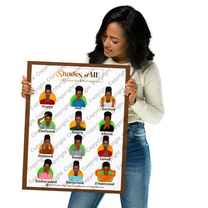 Feelings Chart - Black Women (English)