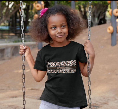 Toddler Shirt - Progress Over Perfection