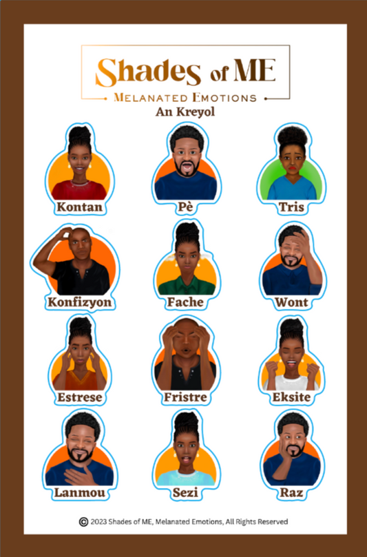 Stickers- Co-Ed Adult (Kreyol)