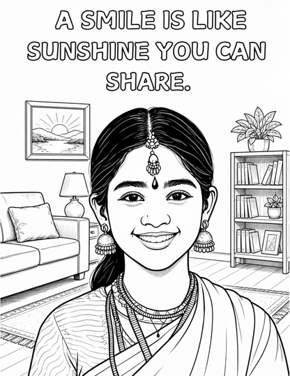 Little Shades, Big Feelings Coloring Book