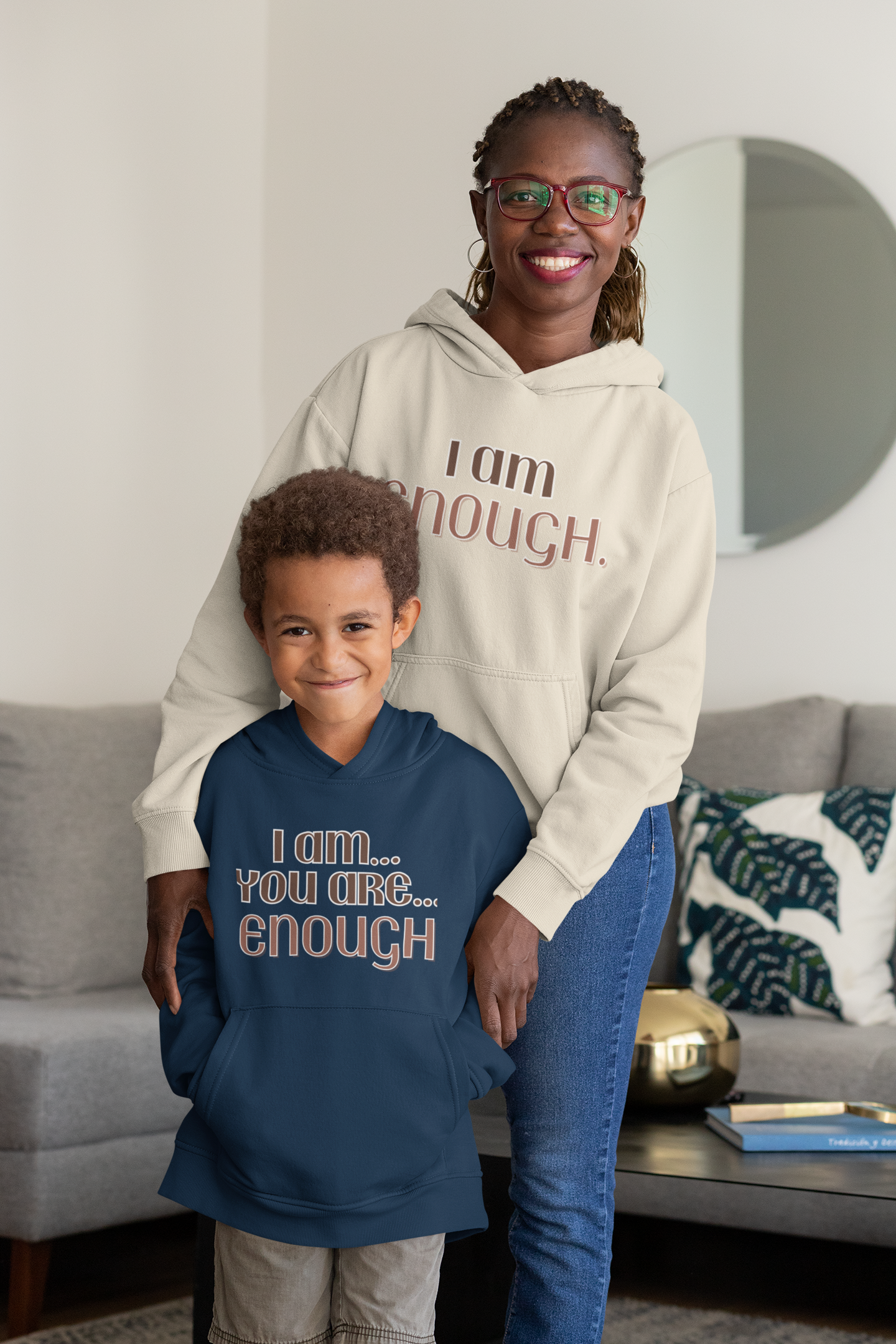 Youth Hoodie - I Am...You Are...Enough