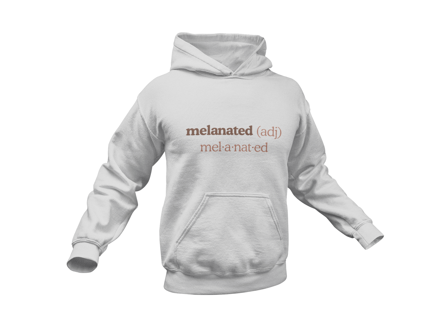 Hoodie - Melanated (Black)